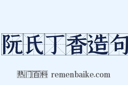 阮氏丁香造句是什么意思的图片
